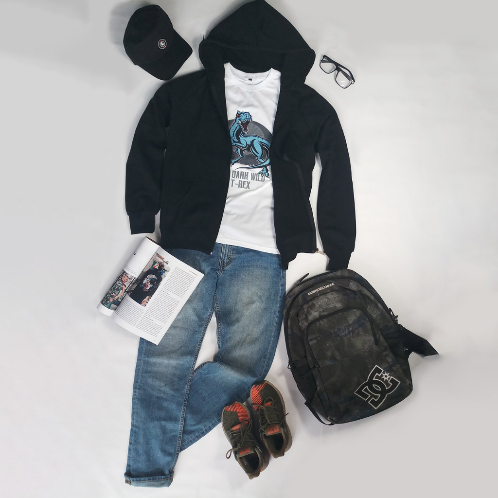 Áo Khoác Nam Có Mũ Chống Nắng KATUSCO A2339, Thun Nỉ Da Cá Dày Mịn, Thoáng Khí, Chống Tia Uv Hiệu Quả