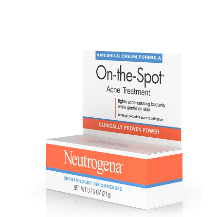 Kem Giảm Mụn Neutrogena On The Spot Acne Treatment Clinically Proven Power 21G (Tuýp)