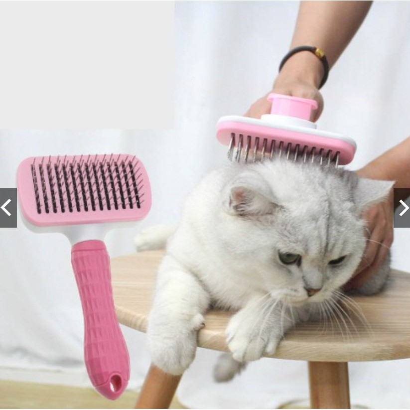 Lược Đẩy Lông Cao Cấp Taotao Pet Cho Chó Mèo
