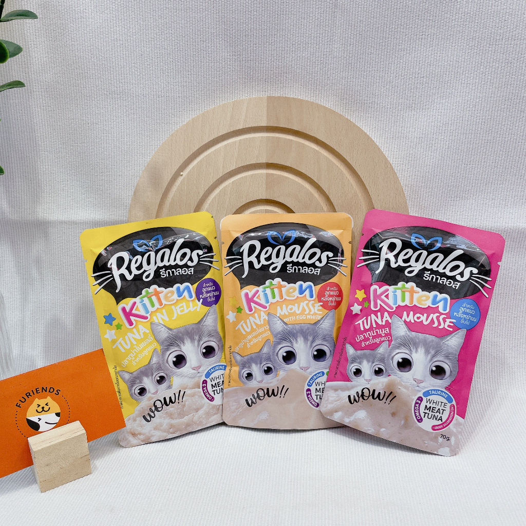 [HOẢ TỐC] Thức ăn ướt/ pate cho mèo Regalos - Furiends official Store