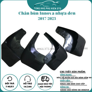 Chắn bùn nhựa dẻo xe toyota innova 2017 2018 2019 2020 2021 2022 2023 2024