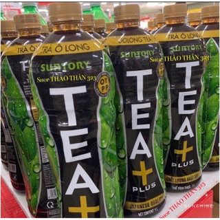 Trà Chanh OLong TEA+ PLUS 455ml (1 lốc x 6 chai )