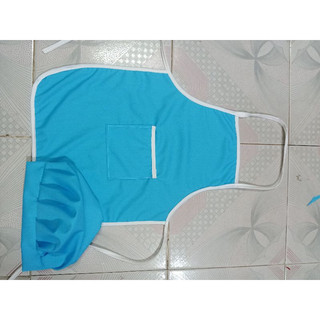 bộ tạp dề và mũ cho bé( MẪU SALE)