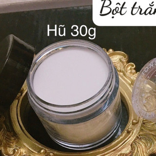 Bột đắp móng Monya , nặn hoa Clear, white, pink hũ 30g