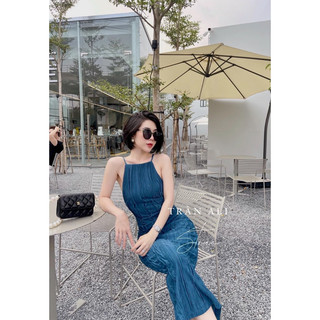 đầm maxi 2s yếm
