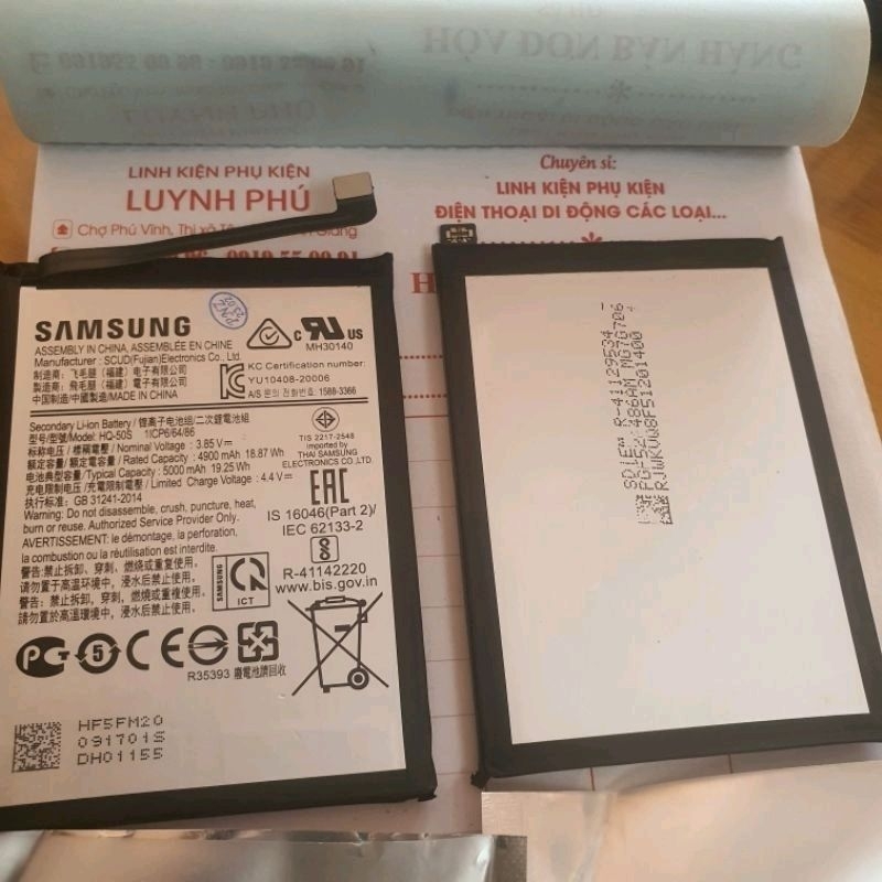 Pin samsung A02S A03S HQ 50S zin new