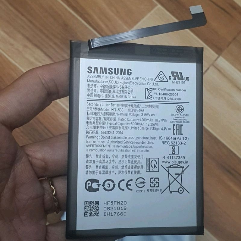 Pin samsung A02S A03S HQ 50S zin new