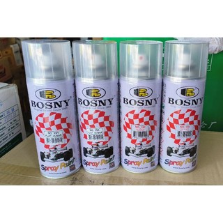 Sơn xịt phủ bóng Bosny,bóng trong-bóng mờ
