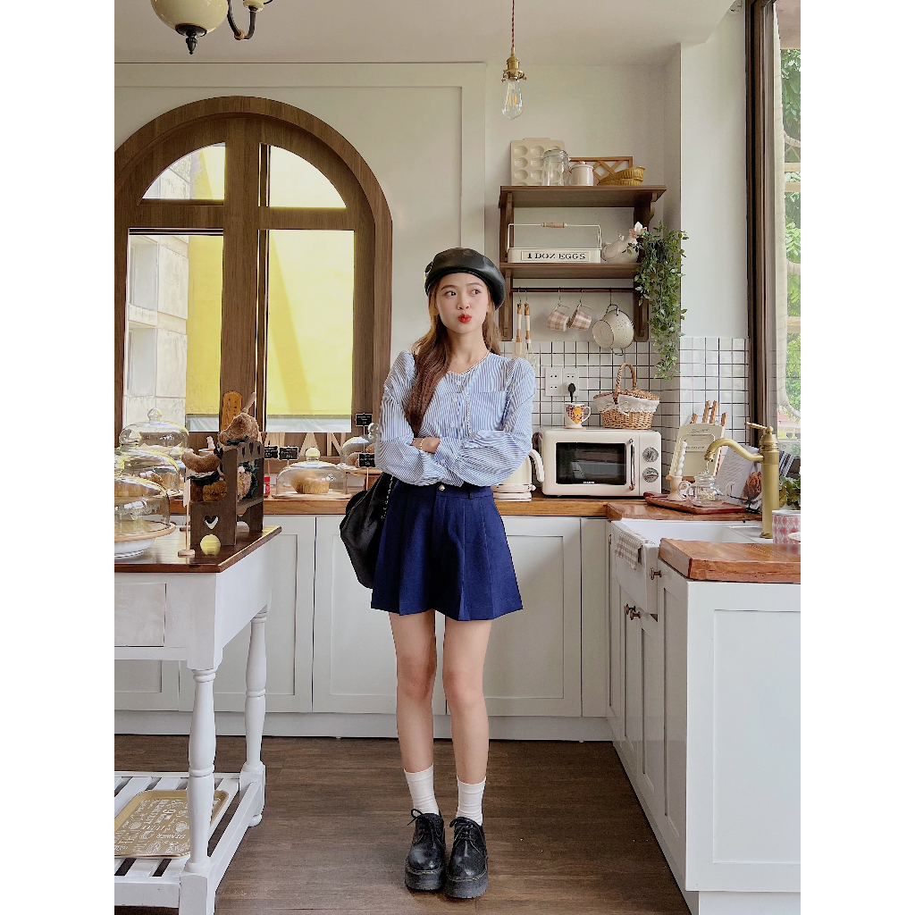 Quần short xếp ly Mimi shorts
