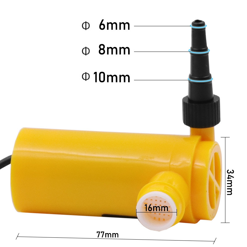 Bơm nước mini hồ cá, tưới cây, máy khoan