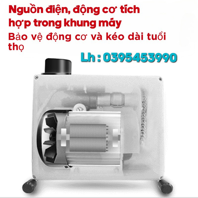 Máy thông cống lò xo GQ150 công suất 1800W