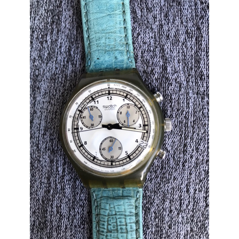 Đồng hồ nam swatch 6kim chornograph size 38mm