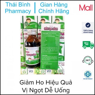 Siro ho cúc lục lăng vị ngọt dễ uống chai 100ml