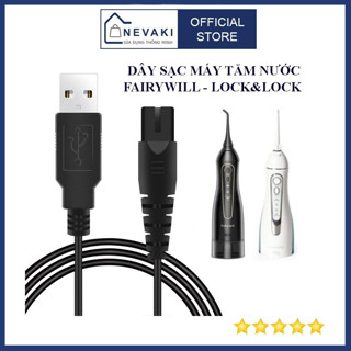 Dây sạc máy tăm nước Fairywill FW5020E, Lock&lock ENR156BLU, Rapido RWF-150, Prooral.