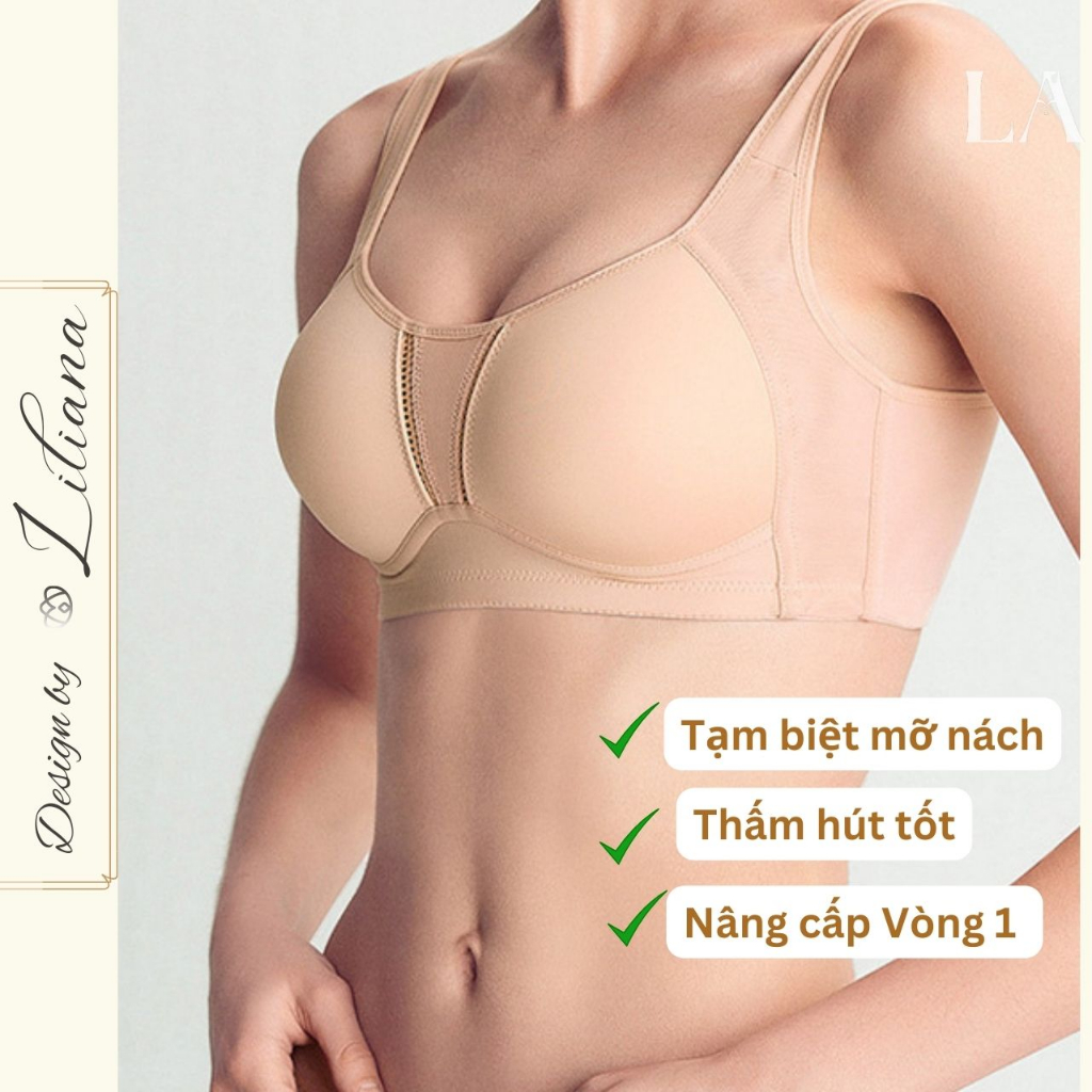Áo Ngực Nâng Vòng 1 3 Màu Siêu Thoáng mát C05 LILIANA