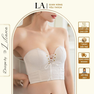 Áo cúp ngực Định Hình, rút dây tạo khe Đệm Dày, đệm bàn tay Siêu Nâng Đẩy, Giảm mỡ lưng Quyến Rũ AC05 TRANG TÂY FASHION