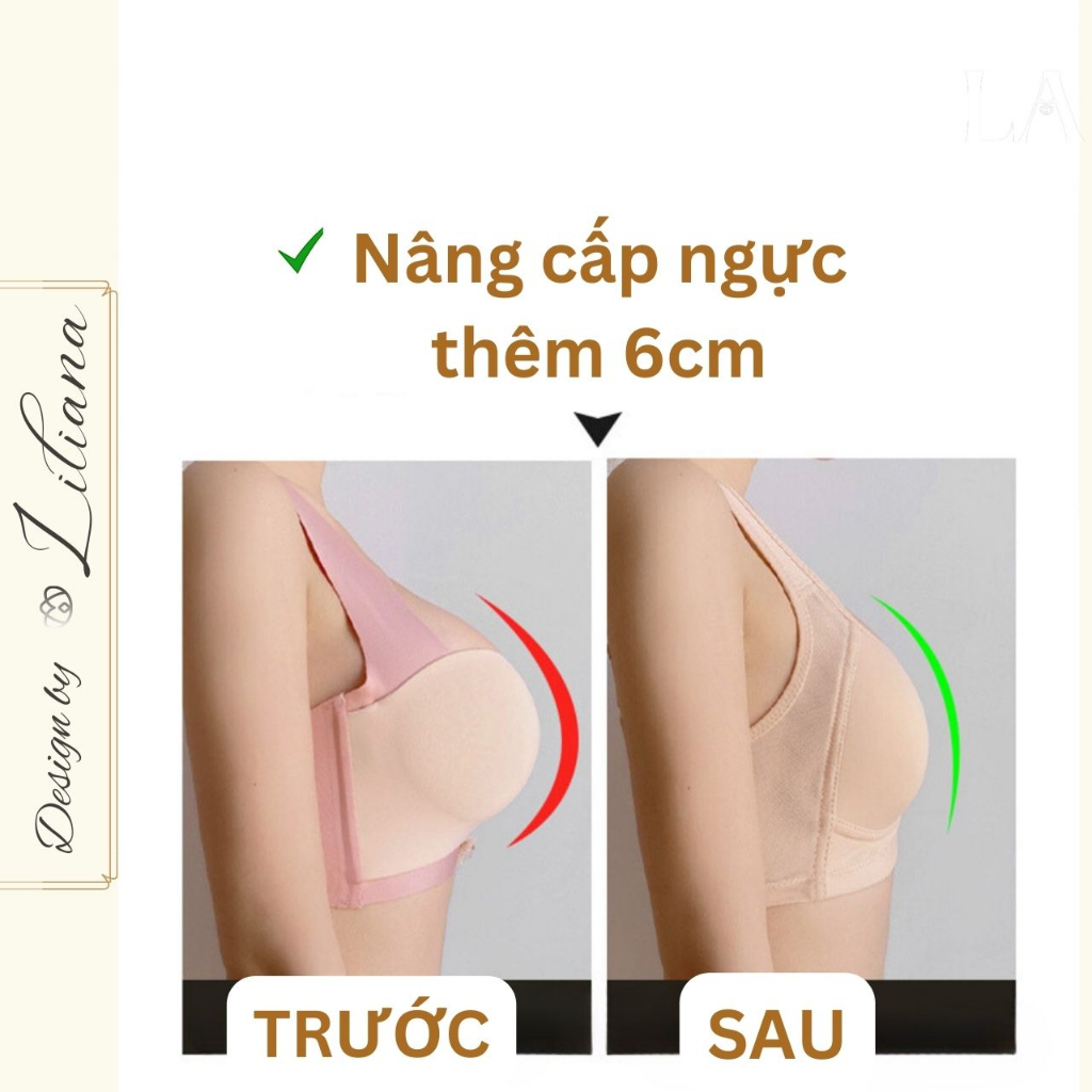 Áo Ngực Nâng Vòng 1 3 Màu Siêu Thoáng mát C05 LILIANA