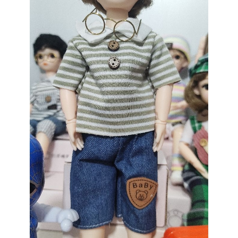 MS07 - Búp Bê Nam BJD Cao 30cm - Ảnh Thực Tế - Khớp Linh Hoạt Xinh Xắn Đáng Yêu