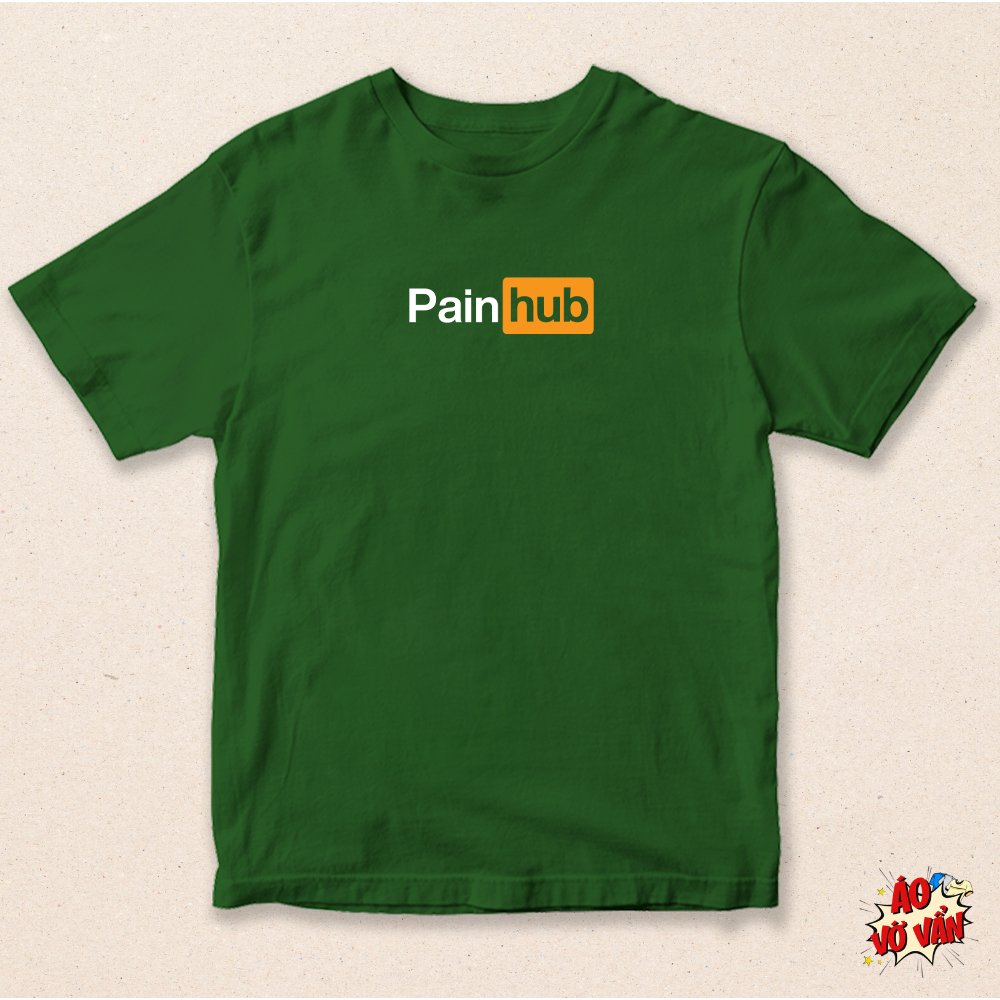 Áo thun local brand PainHub - dành cho những con tim yếu mềm | Áo Vớ Vẩn | Cotton 100% 230gsm