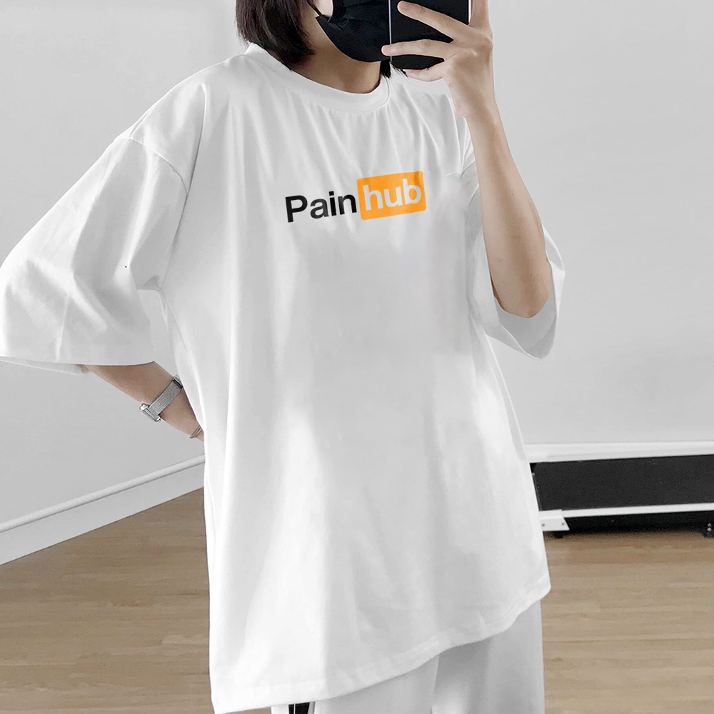 Áo thun local brand PainHub - dành cho những con tim yếu mềm | Áo Vớ Vẩn | Cotton 100% 230gsm