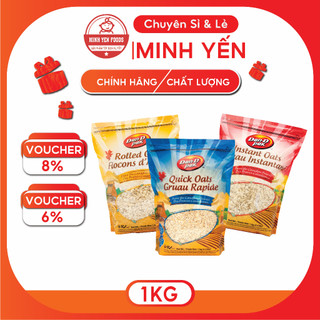 Yến mạch nhập khẩu canada 1kg dandpak