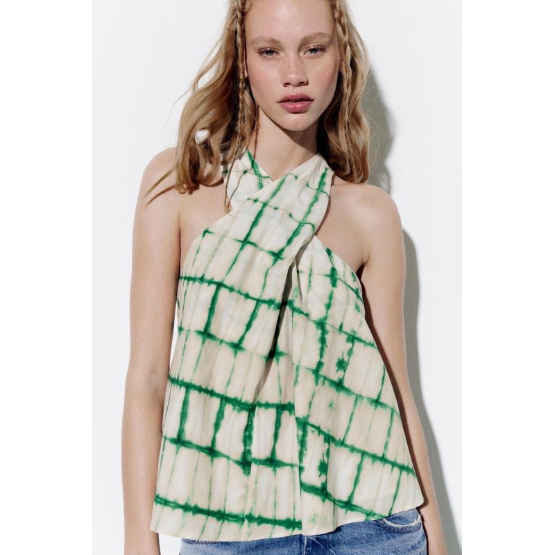 Áo yếm hoạ tiết tie dye Za.ra