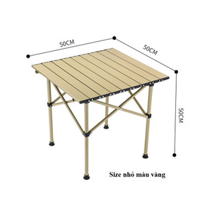 Bàn Dã Ngoại Gập Gọn , Dễ Dàng Lắp Đặt