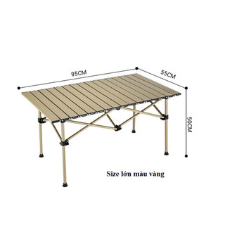 Bàn Dã Ngoại Gập Gọn , Dễ Dàng Lắp Đặt