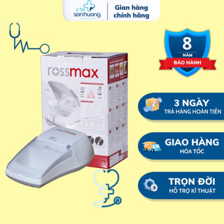 Máy xông khí dung mũi họng 2 trong 1 Rossmax - Bảo hành 8 năm