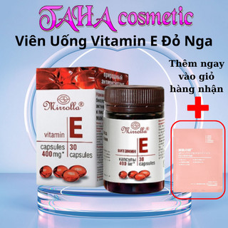 Vitamin e đỏ nga mirrolla 270mg viên uống zentiva 400mg chính hãng