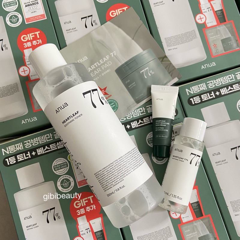 Toner ANUA 77% Heartleaf Soothing