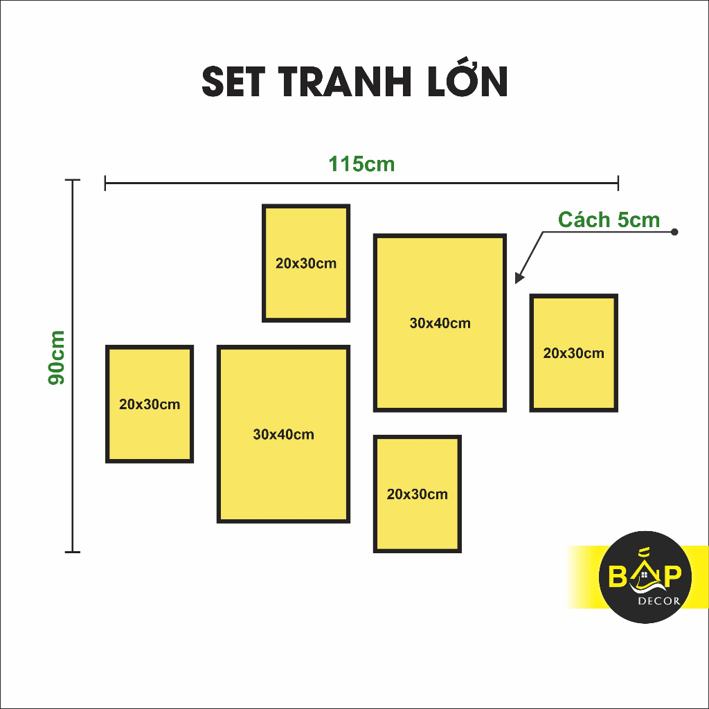 Bộ tranh Phật và Hoa Sen trang trí phòng thờ, phòng khách, tranh dán tường, tranh treo tường, Bắp Decor