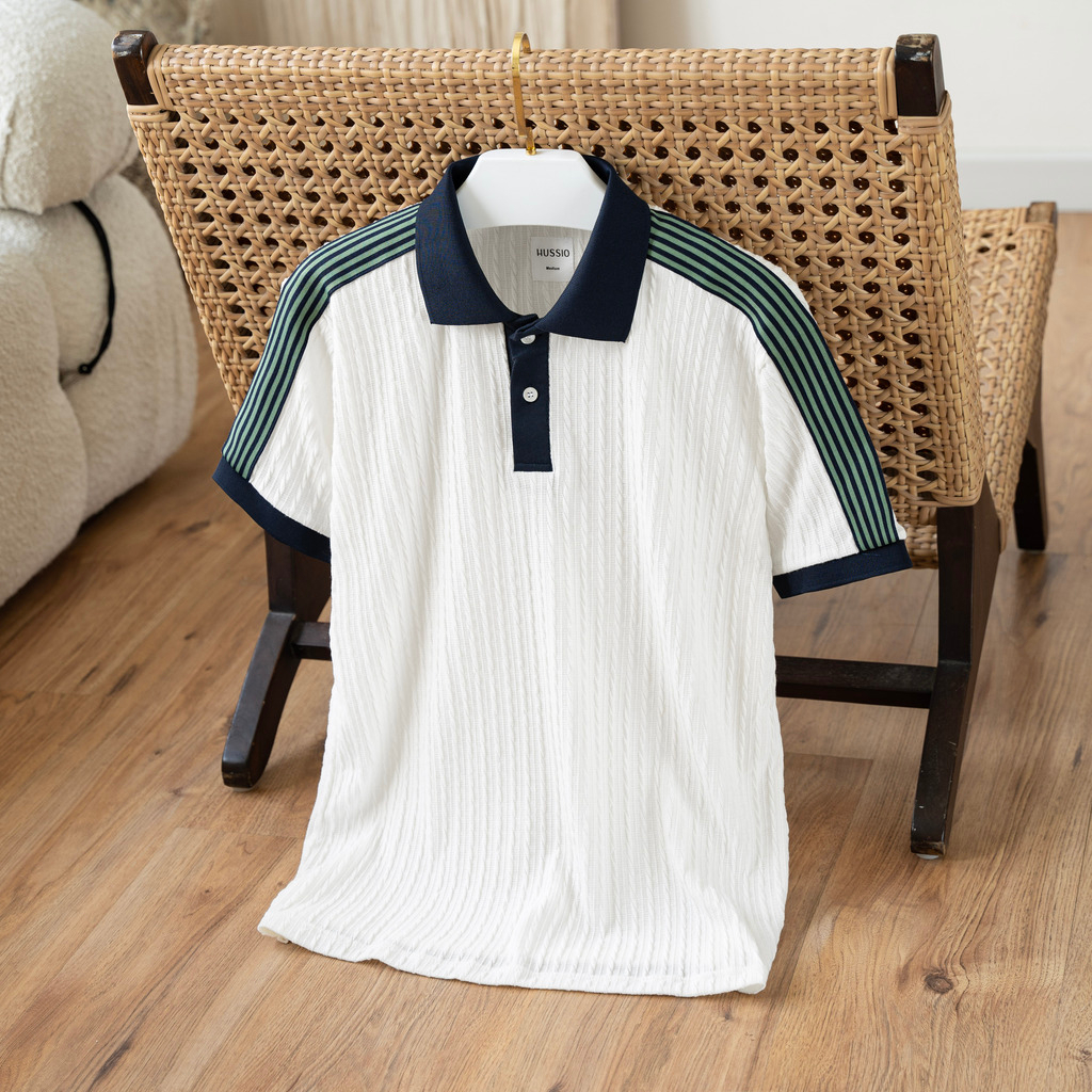 Áo thun Polo nam LUCUS V2 vải cotton dệt kim cao cấp, năng động, thanh lịch, chuẩn form - HUSSIO