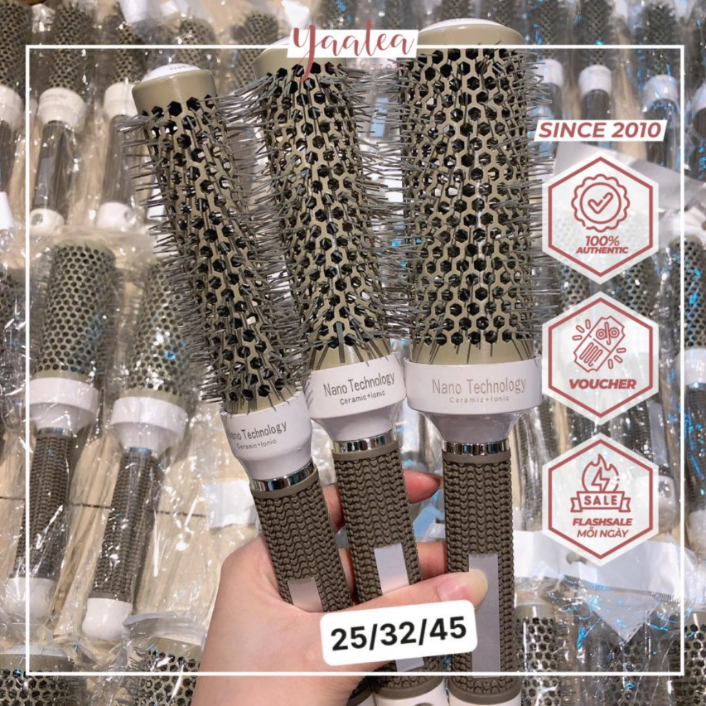 Lược Sấy Xám Nano