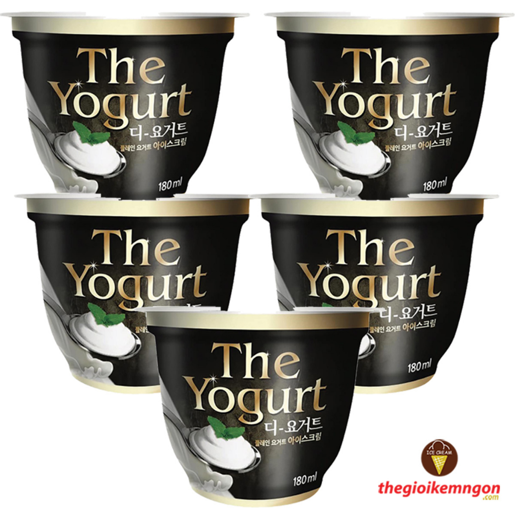 COMBO 5 ly sữa chua dẻo Lavelee The Yogurt (180ML)