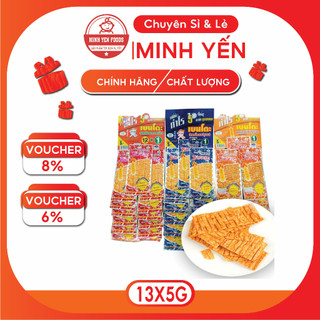 Combo 10 dây mực bento thái lan( 10dây x13gói x4g)