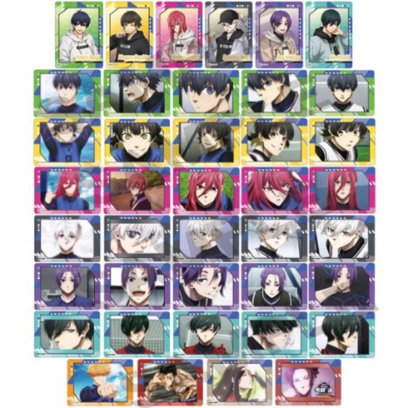 Pack random/thẻ nhân phẩm - favorite card vol 3 - blue lock