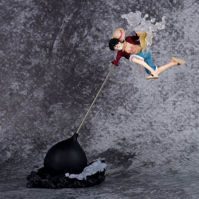 Mô hình One Piece Luffy Store Luffy gear 3 cao 28 cm, figure nhân vật anime vua hải tặc, mô hình trang trí decor