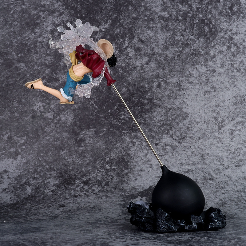 Mô hình One Piece Luffy Store Luffy gear 3 cao 28 cm, figure nhân vật anime vua hải tặc, mô hình trang trí decor