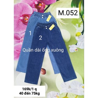 Quần jean ống xuông dày đẹp