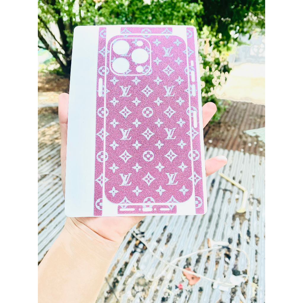 Skin Nhũ Hồng LV nhỏ - miếng dán cho iphone