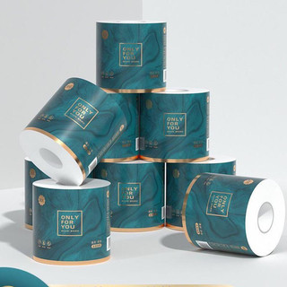 Cuộn giấy lụa 4 lớp có lõi mềm mịn và dai (1 cuộn 140g)
