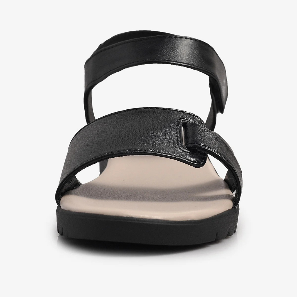 Dép Sandal Nữ  Biti.s ❤️FREE SHIP❤️ Quai Hậu - DTW011388 KEM-DEN Size 36-39