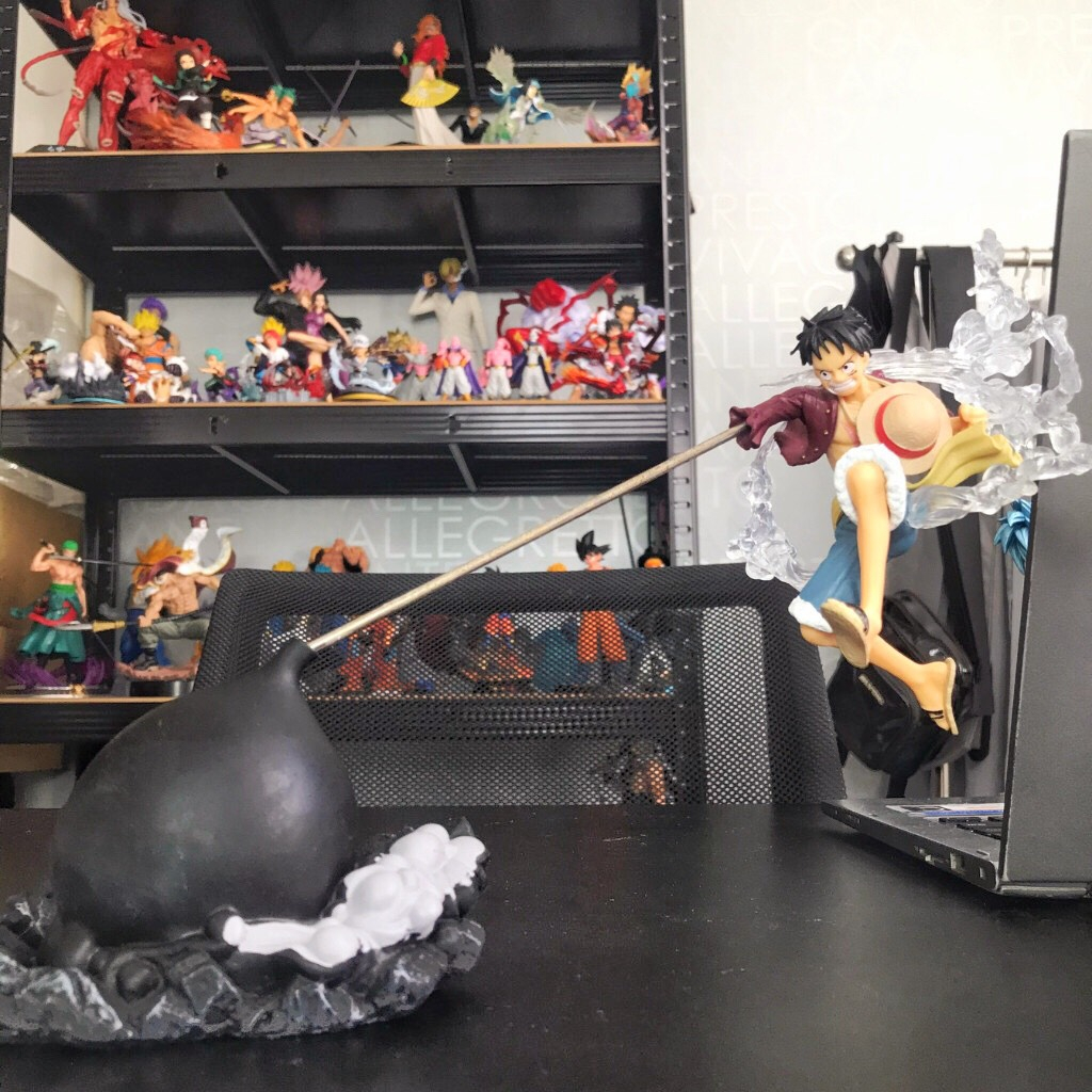 Mô hình One Piece Luffy Store Luffy gear 3 cao 28 cm, figure nhân vật anime vua hải tặc, mô hình trang trí decor