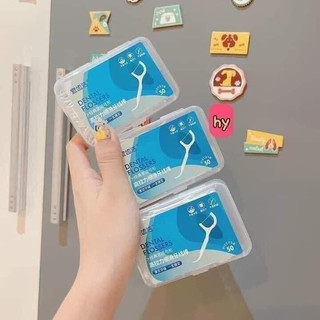 Set 3 hộp tăm chỉ nha khoa
