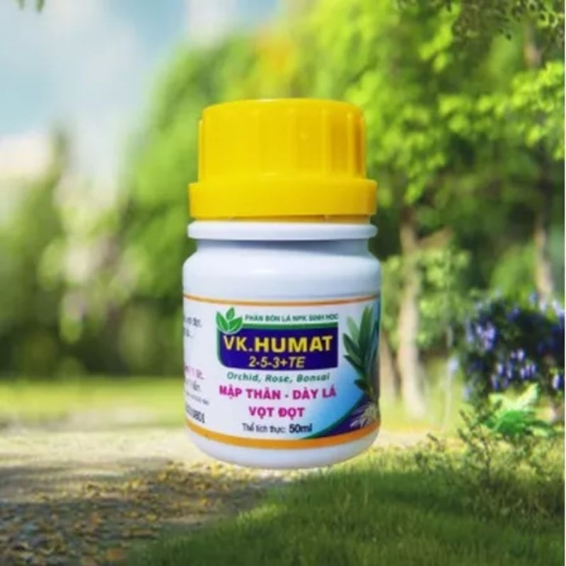 PHÂN BÓN VK. HUMAT 2-5-3+TE MẬP THÂN, DÀY LÁ, VỌT ĐỌT