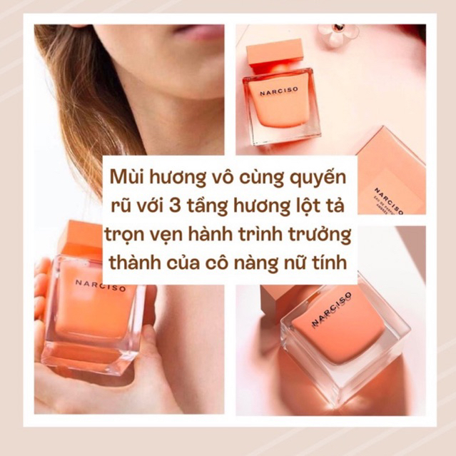 Nước hoa tiểu thư Narciso Rodriguez Ambree EDP
