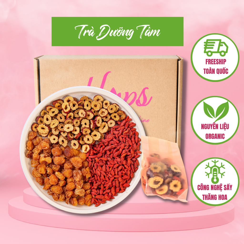 Trà dưỡng tâm mộc sắc, an thần, dưỡng da, sáng da,ngủ ngon hàng CAO CẤP