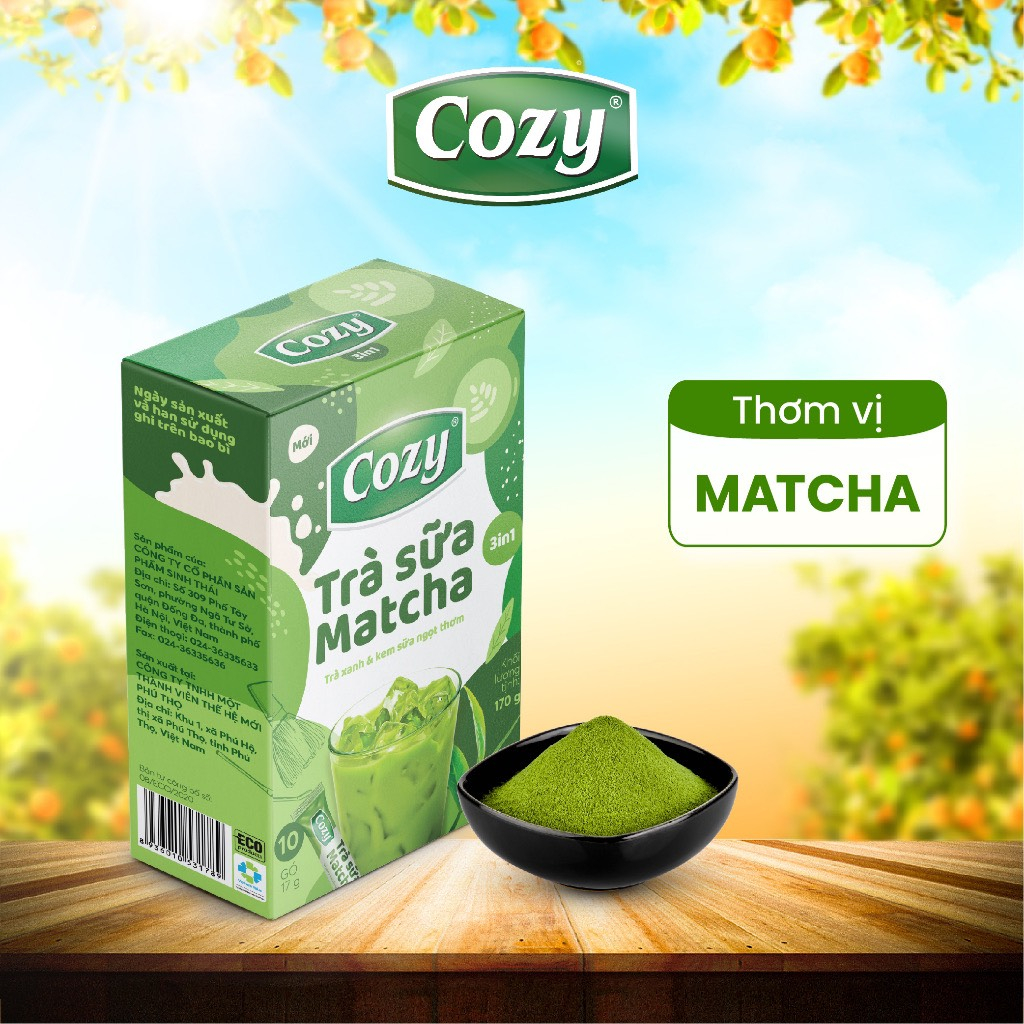 TRÀ COZY Hòa Tan Nhiều Vị Icetea-TUH