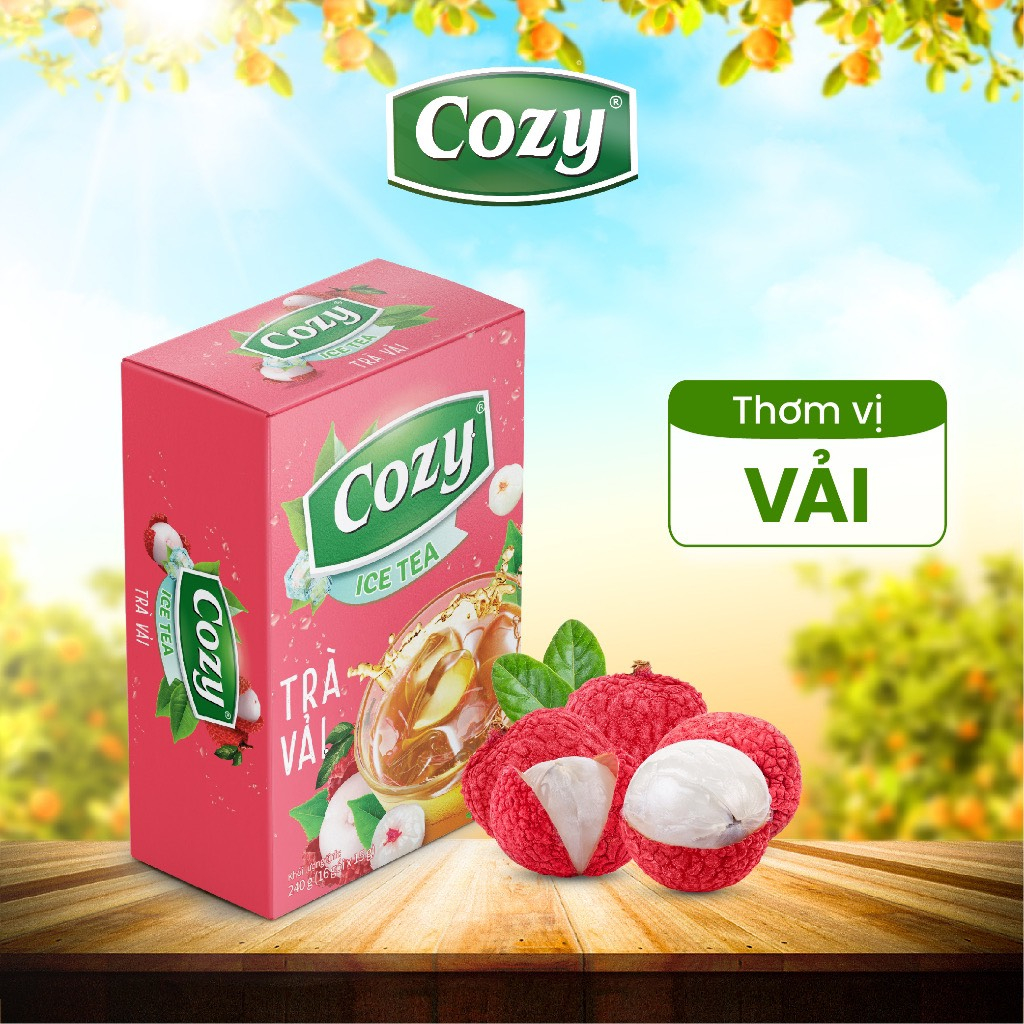 TRÀ COZY Hòa Tan Nhiều Vị Icetea-TUH